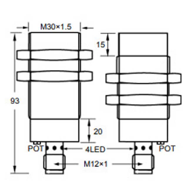 Capacitive Proximity Switches connectors